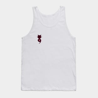 Cat Semicolon Tank Top